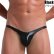 Photo4: Men's Thong Shiny Fabric Thong