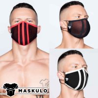 [Maskulo] Washable Fashion Mask Life 3D Mask Mesh