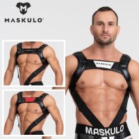 ARMORED BULLDOG HARNESS WITH C-RING PUSH-UP EFFECT