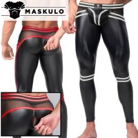 [Maskulo] Youngero Generation Y. Zipper Leggings