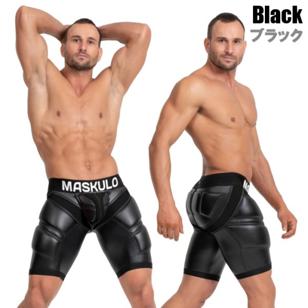 Photo2: ARMORED CYCLING SHORTS 'BIG BULGE'