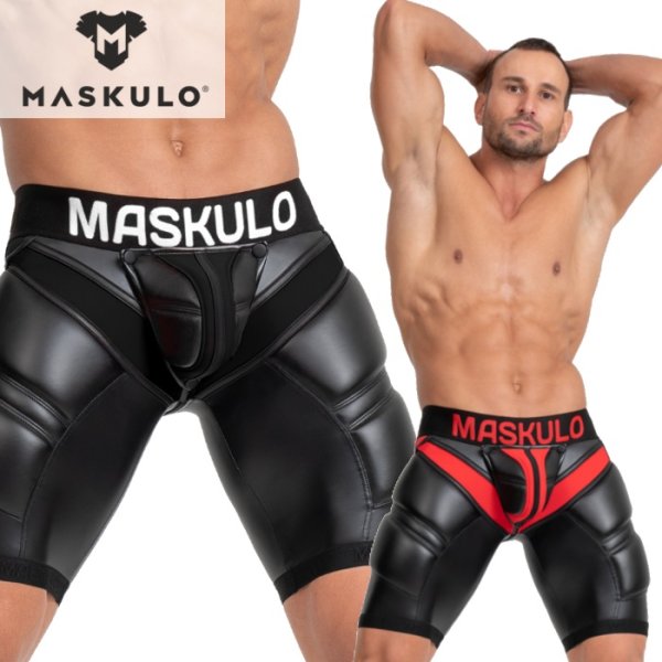 Photo1: ARMORED CYCLING SHORTS 'BIG BULGE'