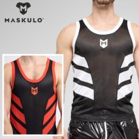 [Maskulo] Mesh Tanktop Sports Wear SKULLA