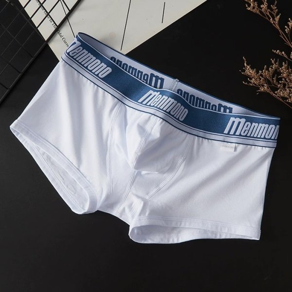 Photo2: [Menmono] Sporty Cotton Boxer Brief