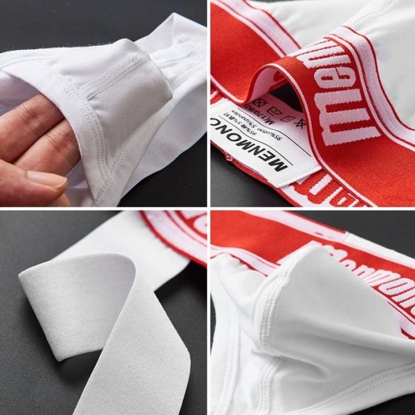 Photo13: [Menmono] Sporty Cotton Jockstrap