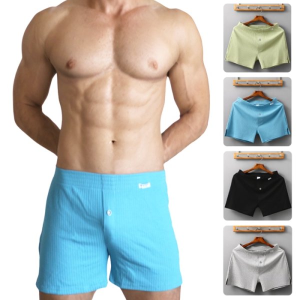 Photo1: Men's Multi-function Soft Fabric Trunks Underwear