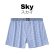 Photo8: Men's Multi-function Soft Fabric Check Pattern Trunks Underwear