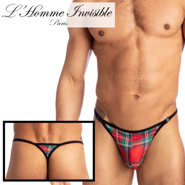 Photo1: [L'Homme Invisible] Scott - Striptease Thong