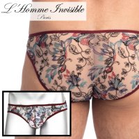 [L'Homme Invisible] Fleurs de Peau Lace Mesh Brief