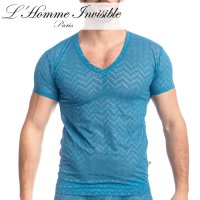 [L'Homme Invisible] Men's Lace T Shirt Celestial Dreams