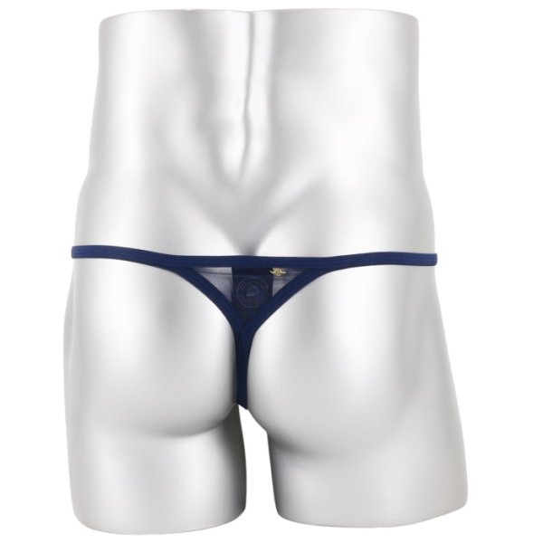 Photo5: [L'Homme Invisible] Charlemagne Navy - String Striptease