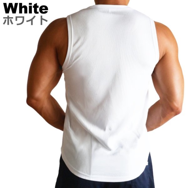 Photo8: Men's Tanktop Workout Sports wear Sleevless shirt