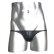 Photo2: Men's Mesh Utral Mini Bikini / Black (2)