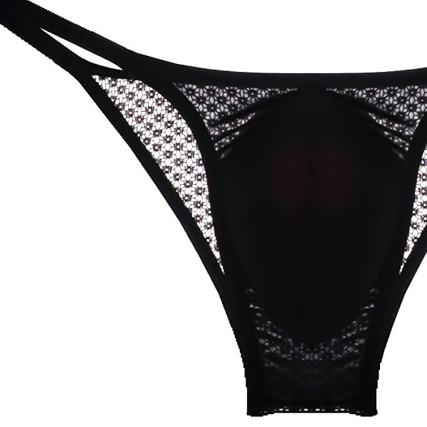 Photo6: Men's Mesh Utral Mini Bikini / Black