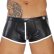 Photo5: [TOF Paris] FETISH FULL-ZIP BOXERS Black/White