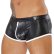 Photo6: [TOF Paris] FETISH FULL-ZIP BOXERS Black/White