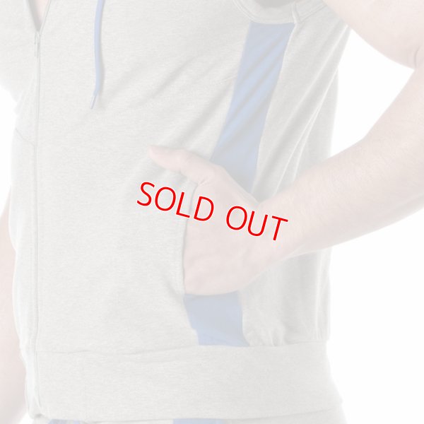 Photo13: [TOF Paris] ZIPPED SLEEVELESS HOODIE