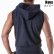 Photo11: [TOF Paris] ZIPPED SLEEVELESS HOODIE