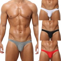 Men's Bikini Underwear with 4 Colors Options