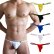 Photo1: U.M. Men's Ultra Tiny Thong G-String Two-color String (1)