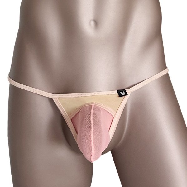 Photo13: Men's 3D Pouch with Double-layer Ultra Tiny Thong Under Moon
