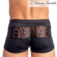 [L'Homme Invisible] Picasso Black - V Boxer Push-Up