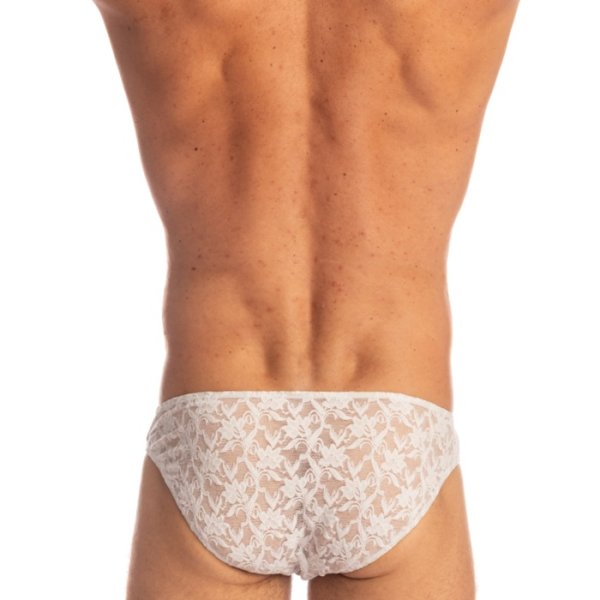 Photo2: [L'Homme Invisible] White Lotus - Mini Briefs