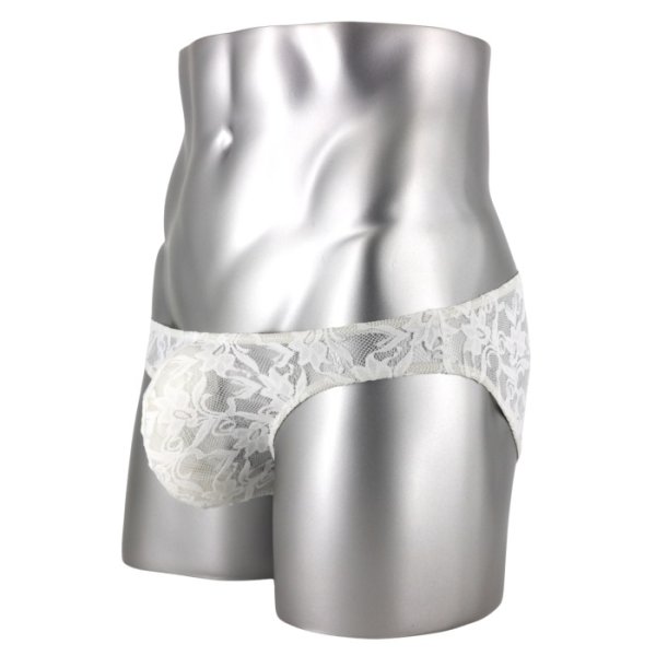 Photo4: [L'Homme Invisible] White Lotus - Mini Briefs