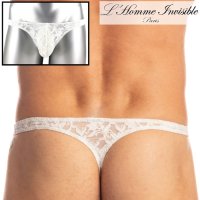 [L'Homme Invisible] White Lotus - Bikini Thong