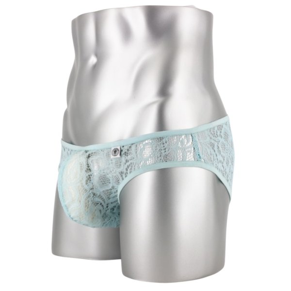 Photo4: [L'Homme Invisible] Fleur d'Ether Blue - Mini Briefs