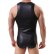 Photo5: Men's Faux Leather Singlet