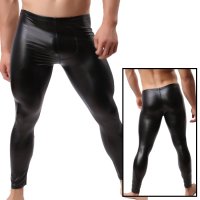 Men's Faux Leather Pants