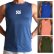Photo1: Men's Tanktop Workout Sports wear Sleevless shirt (1)