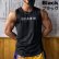 Photo2: Men's Tanktop Workout Sports wear Sleevless shirt (2)