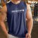 Photo10: Men's Tanktop Workout Sports wear Sleevless shirt