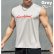 Photo6: Men's Tanktop Workout Sports wear Sleevless shirt (6)