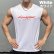 Photo10: Men's Tanktop Workout Sports wear Sleevless shirt (10)