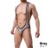 Photo3: Men's Mesh Fabric Singlet