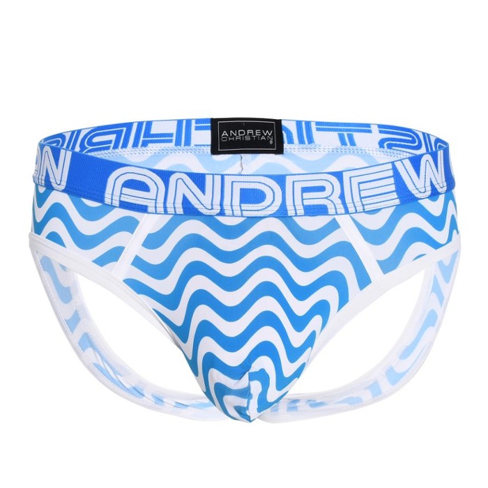 [Andrew Christian] Waves AIR JOCK w/ ALMOST NAKED - Men's Runway