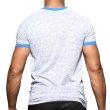 Photo5: [Andrew Christian] Athletic Burnout Raglan Tee (5)