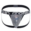 Photo6: [Andrew Christian] SHOCK JOCK DISCO GLITTER Jockstrap with Pad (6)