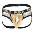 Photo6: [Andrew Christian] FUKR Golden Net Mesh Jockstrap (6)