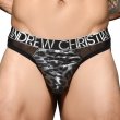 Photo5: [Andrew Christian] Metallic Leopard Sheer Thong w/ Almost Naked (5)