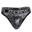 Photo7: [Andrew Christian] Metallic Leopard Sheer Thong w/ Almost Naked (7)