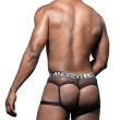 Photo3: [Andrew Christian] LACE MESH GARTER THONG W/ ALMOST NAKED (3)