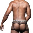 Photo4: [Andrew Christian] LACE MESH GARTER THONG W/ ALMOST NAKED (4)