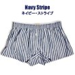 Photo9: D.M. Men's Check/Stripe Trunks Underwear (9)