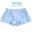 Photo16: D.M. Men's Check/Stripe Trunks Underwear (16)