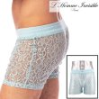 Photo1: [L'Homme Invisible] Fleur d'Ether Blue - Lounge Shorts (1)