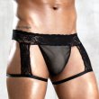 Photo4: Jockstrap Men's Garter Lace Jockstrap (4)